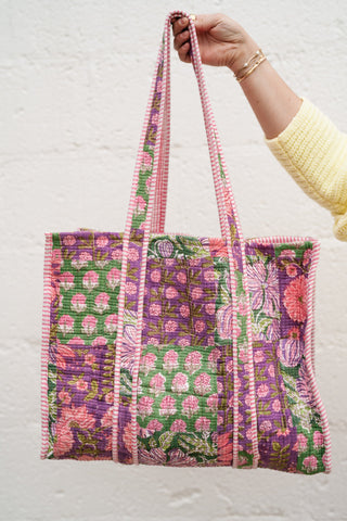 Wildflower Hollow Patchwork - Tote