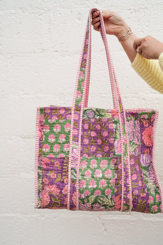 Wildflower Hollow Patchwork - Tote