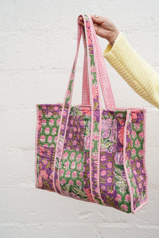 Wildflower Hollow Patchwork - Tote