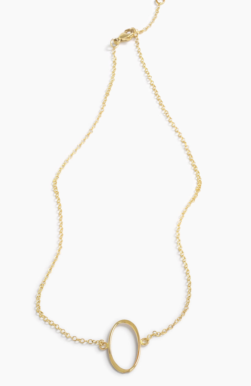 ABLE Hazel Oval Necklace