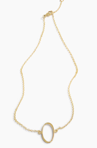 ABLE Hazel Oval Necklace