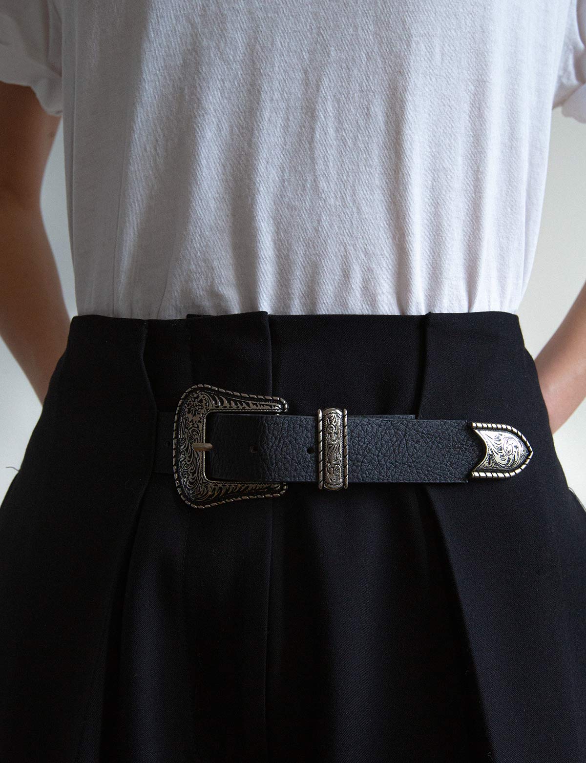 Luke Western Belt Pants