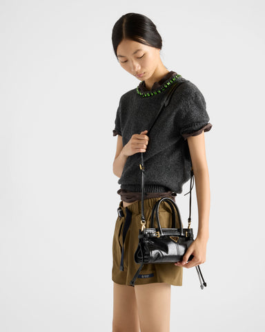 Prada Bonnie leather mini handbag