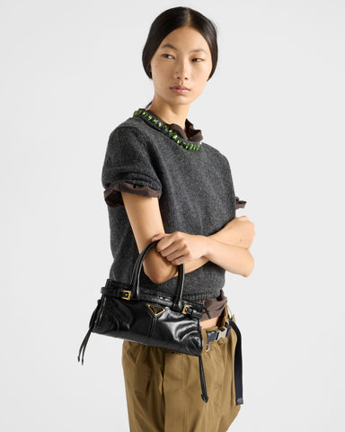 Prada Bonnie leather mini handbag