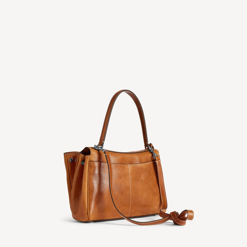 Women's Rodeo Handbag Small in Tan Cowboy