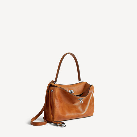 Women's Rodeo Handbag Small in Tan Cowboy