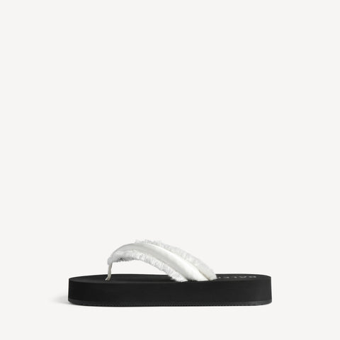 Women's Jet Lag Thong in Off White