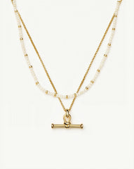 The Andy Everyday Pearl Set | 18ct Gold Plated, Pearl