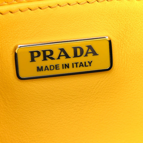 Prada Cleo brushed leather shoulder bag