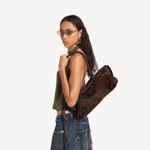 Women's Le City Bag East-west in Light Espresso