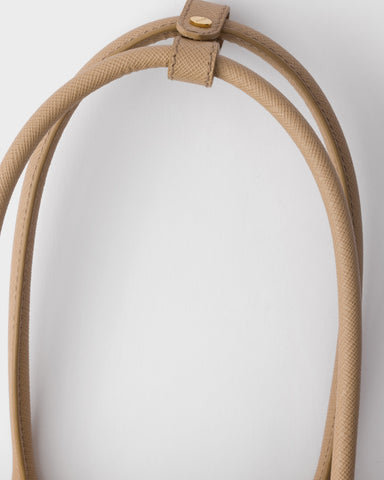 Small Saffiano leather top-handle bag
