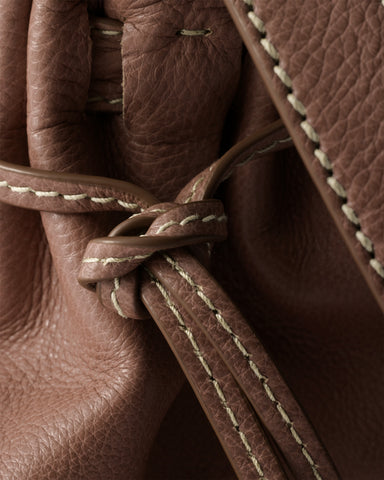 Prada Bonnie medium antiqued leather tote bag