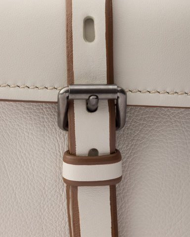 Prada Route medium leather tote bag