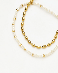 The Pearl-fect Bracelet Set | 18ct Gold Plated