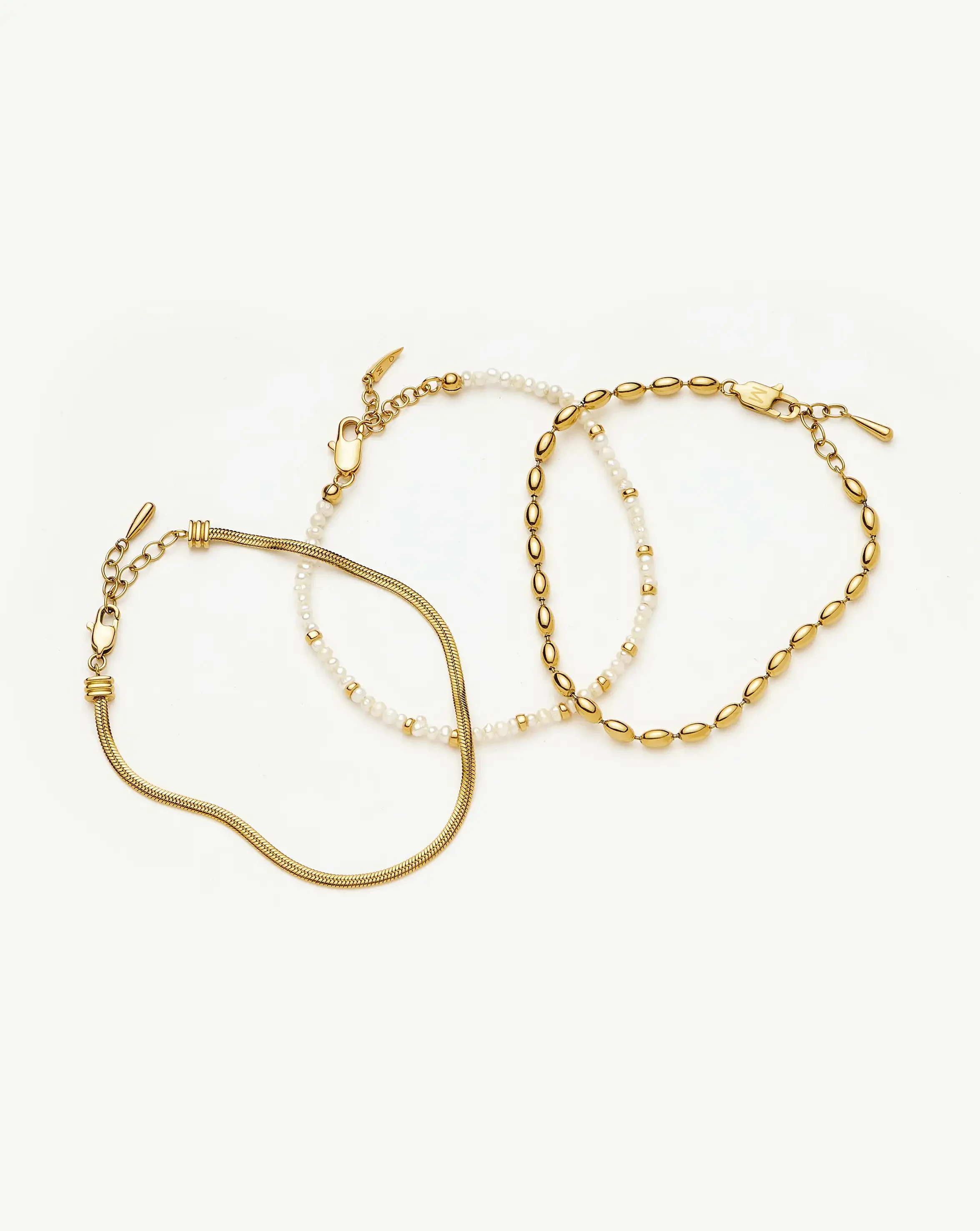 The Ultimate Bracelet Set | 18ct Gold Plated
