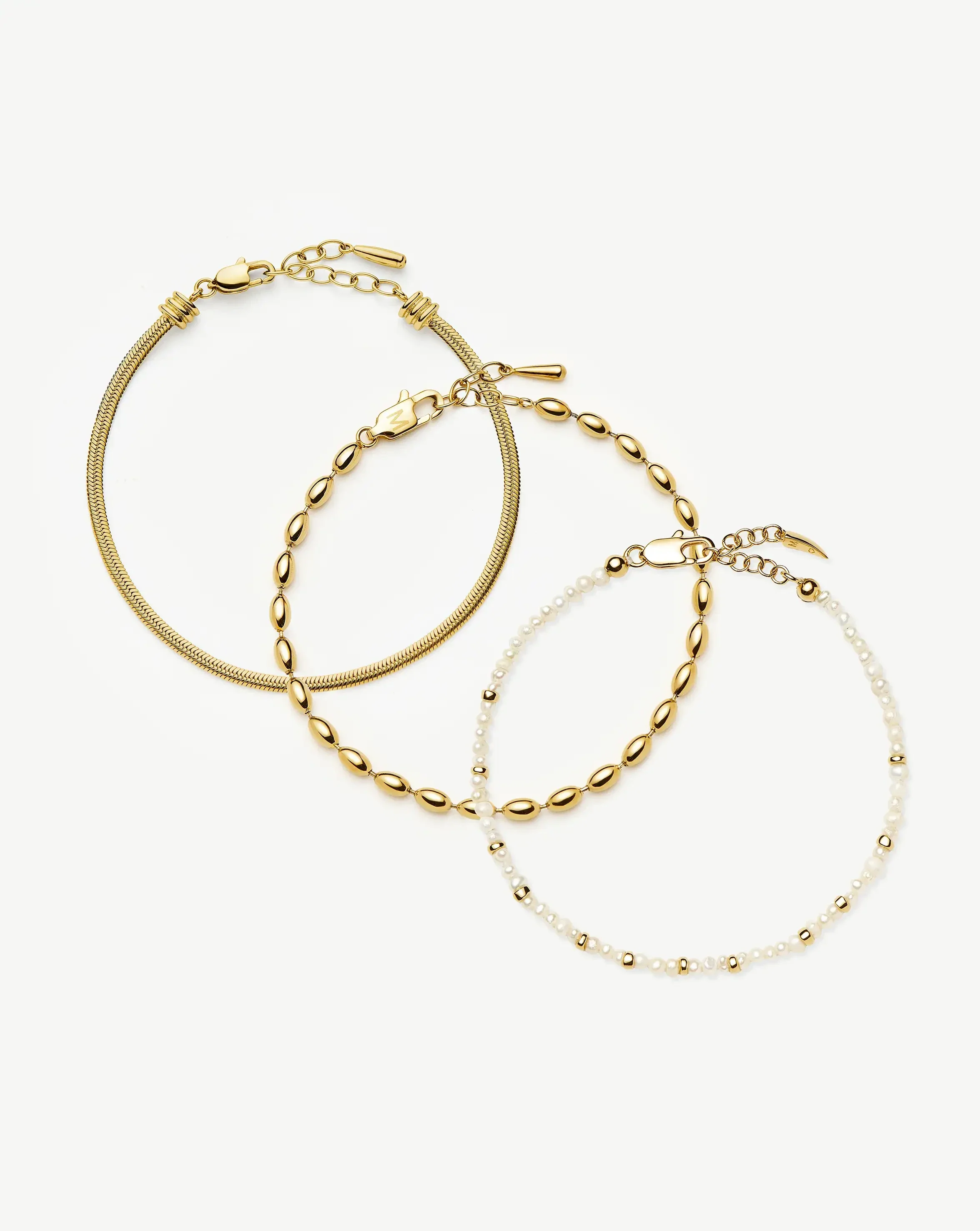 The Ultimate Bracelet Set | 18ct Gold Plated